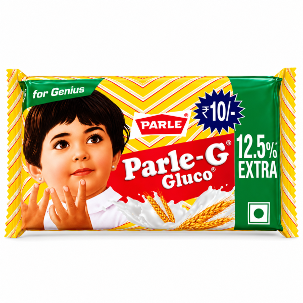 Parle-G Gluco Biscuits – Classic Glucose Biscuits, ₹10 Pack