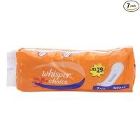 Whisper Sanitary - Regular, 7 Pieces Pack