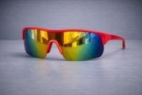 Premium Red Shield Sports Sunglasses
