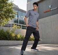 Men's Ultra-Lightweight Stretchable Utility Cargo Track Pants