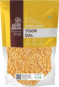 Pure & Sure Organic Unpolished Toor/Arhar Dal