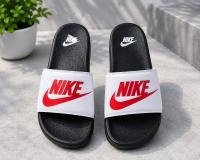 Men's Black & White Casual Slide Slippers | Lightweight Soft Cushioned Slip
