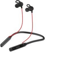 SHKOD Bullets Wireless Bluetooth Neckband Earphones with Mic (Black & Red)
