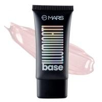 MARS Illuminati Base Strobe Cream Dewy Primer with Highlighter | Glowy Dewy Primer for Face Makeup | Natural Finish (45ml) (PINK)
