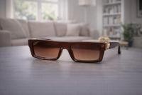 Premium Brown Rectangular Sunglasses for Men & Women