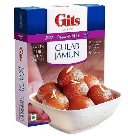 Gits Gulab Jamun Mix, 100g Pack