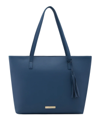 Caprese Vinci Medium Blue Tote Bag