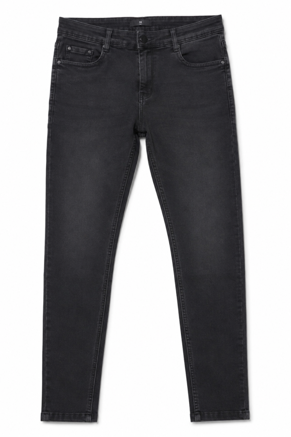 Women’s Black Slim Fit Jeans | Classic 5-Pocket Stretch Denim Trousers