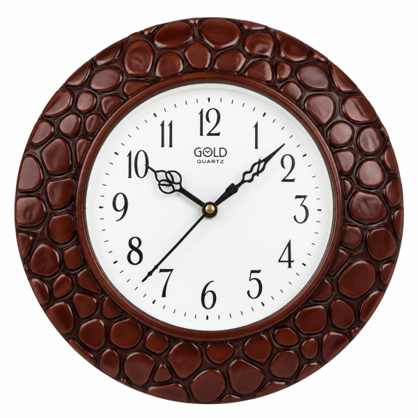 GOLD Quartz M.072 Designer Analog Wall Clock