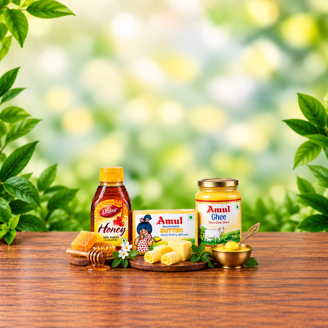 Honey,Butter & Ghee