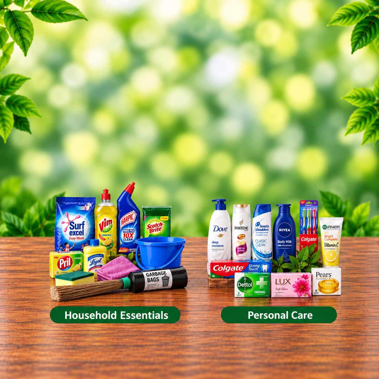 Household Essentials & Personal Care