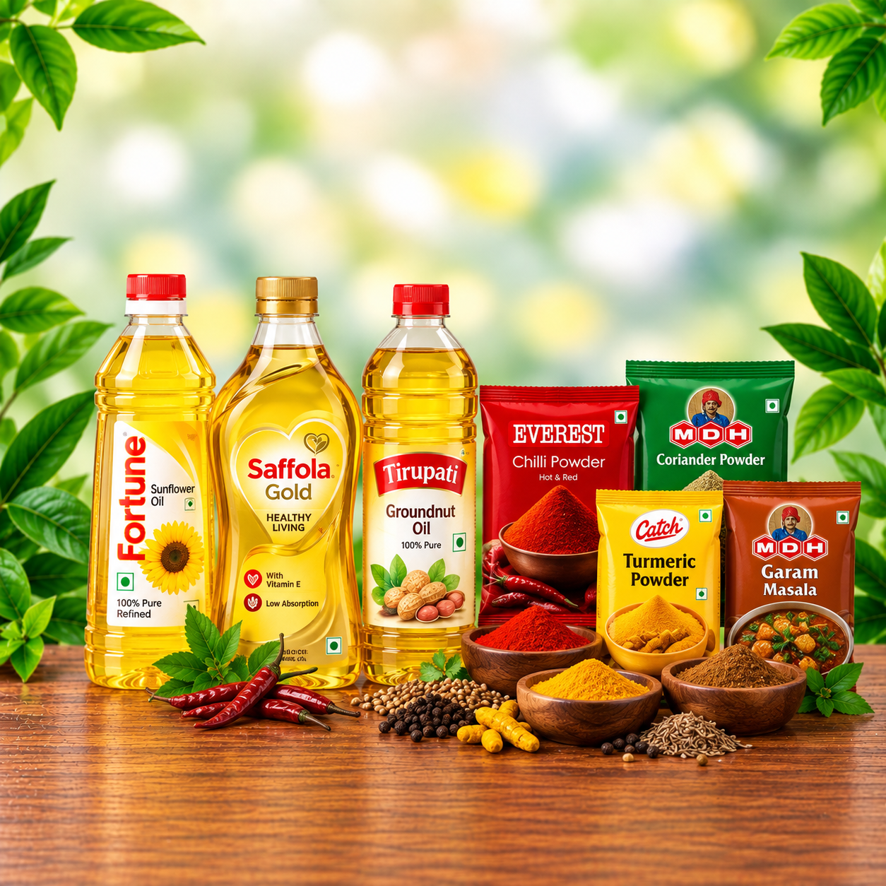 Oil & Masala
